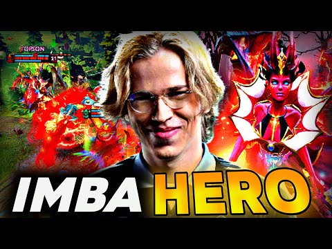 TOPSON Queen of Pain - THE MID GANK - IMBA HERO INSANE NOBODY CAN ESCAPE