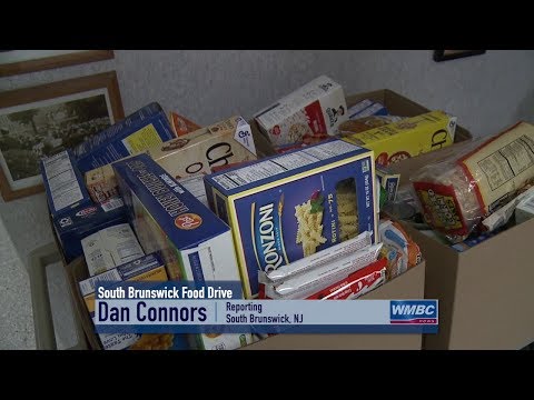 NJ South Brunswick Food Drive