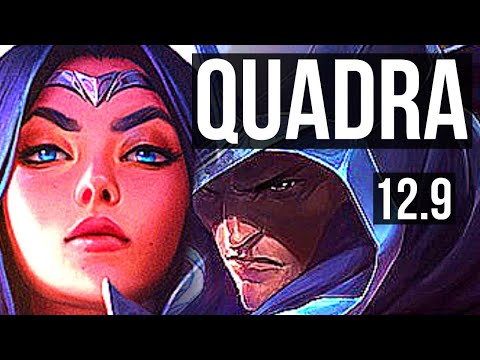 IRELIA vs TALON (MID) | 12/0/4, Quadra, Legendary, 800+ games | KR Master | 12.9