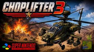 Choplifter 3 - SNES (Gameplay)
