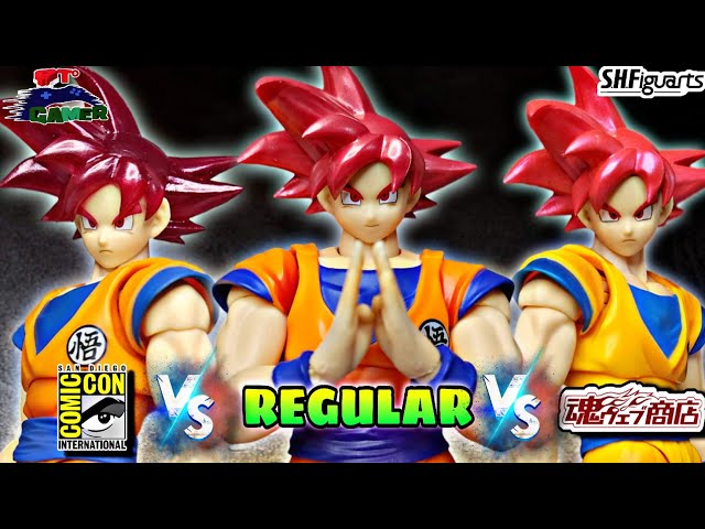 Vídeo relacionado con Super Saiyan God Super Saiyan Goku Super Fig 14 cm Dragon Ball Super SH figuarts re-Run