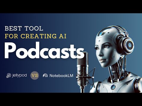 FULL CONTROL AI Podcasting: is JellyPod better than NotebookLM from Google?
