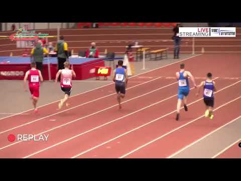 60m [M], KVALIFIKACIJE, II. skupina - Prvenstvo Balkana u dvorani za juniore i juniorke 2021