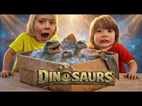 We Found Frozen Baby Dinosaurs 🦖🦕… and They’re Waking Up in Our House! | Educational Adventure