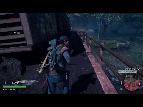 DAYS GONE Death train horde easy method