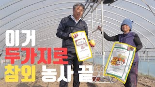 참외 시범농가 1편 ! 유기농자재의 효능을 알아보자