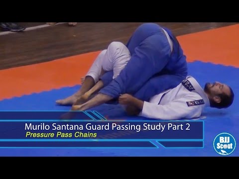 BJJ Scout: Murilo Santana Passing Study Part 2 - Pressure Pass Chains