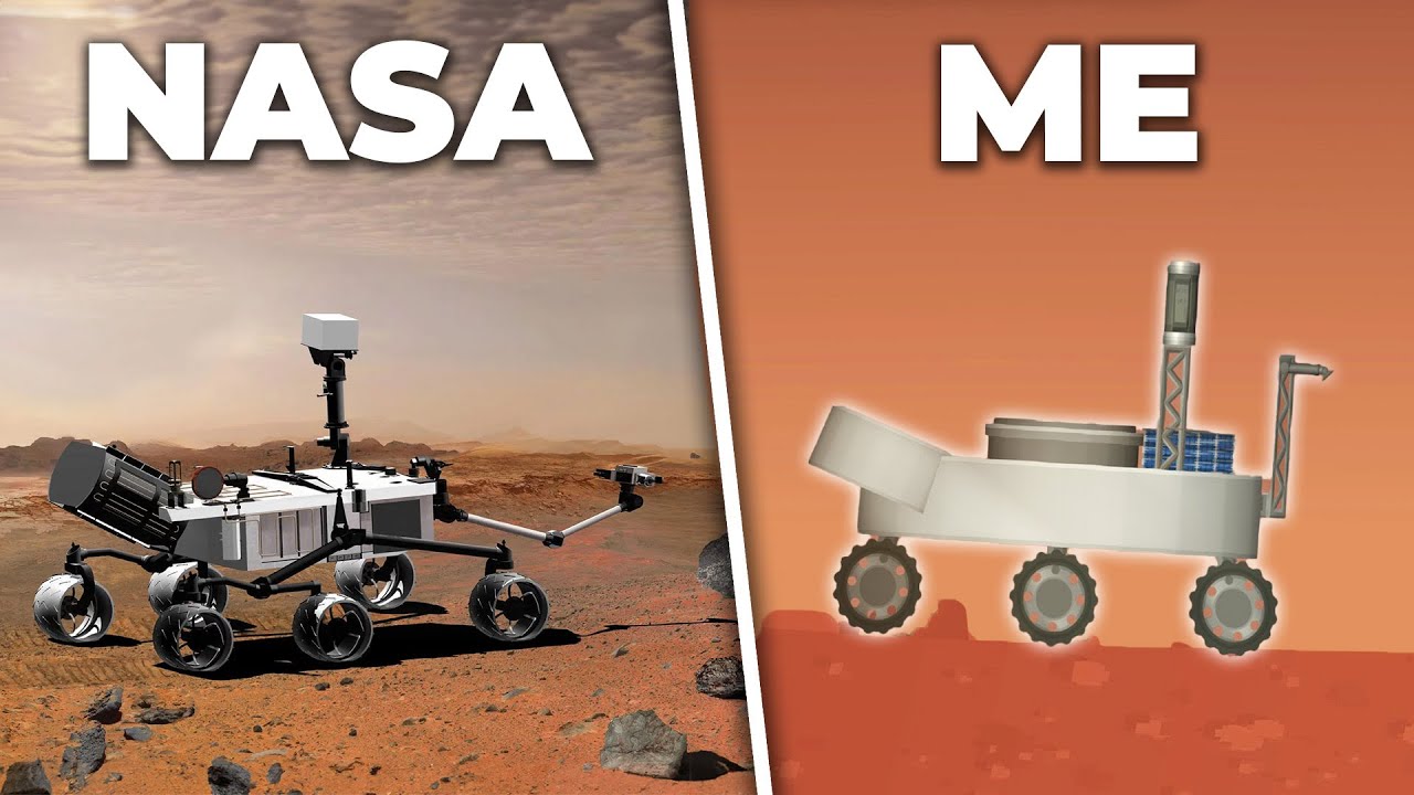 I Recreated The Curiosity Rover in REALISTIC MODE