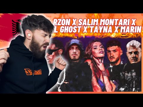 TeddyGrey Reacts to 🇦🇱🇽🇰 Rzon 4x4 ft Salim Montari x Il Ghost x Tayna x Marin | REACTION