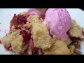 Strawberry Cobbler!🍓🍧