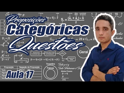 Aula 17 - Proposições Categóricas_Questões