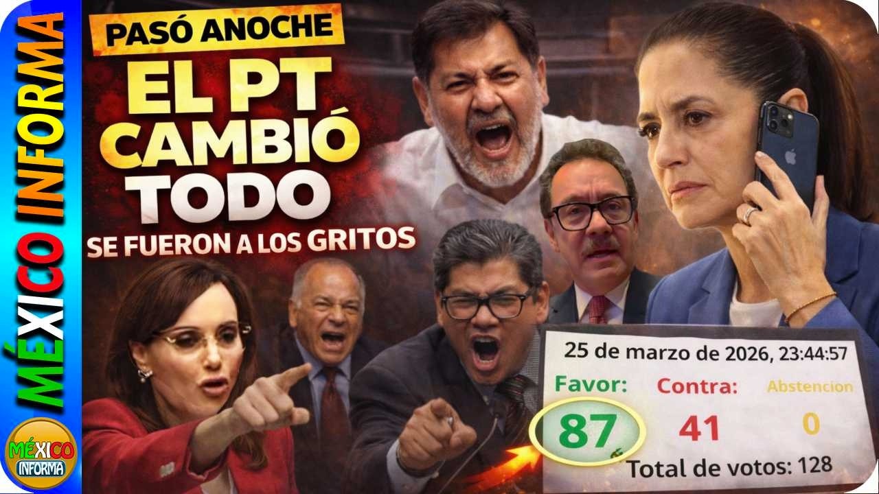 PASÓ ANOCHE. EL PT LO CAMBIÓ TODO. SE APRUEBA EL PLAN B PERO... MIRA LO QUE PASÓ AL FINAL.