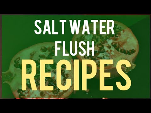 salt water flush recipe for constipation