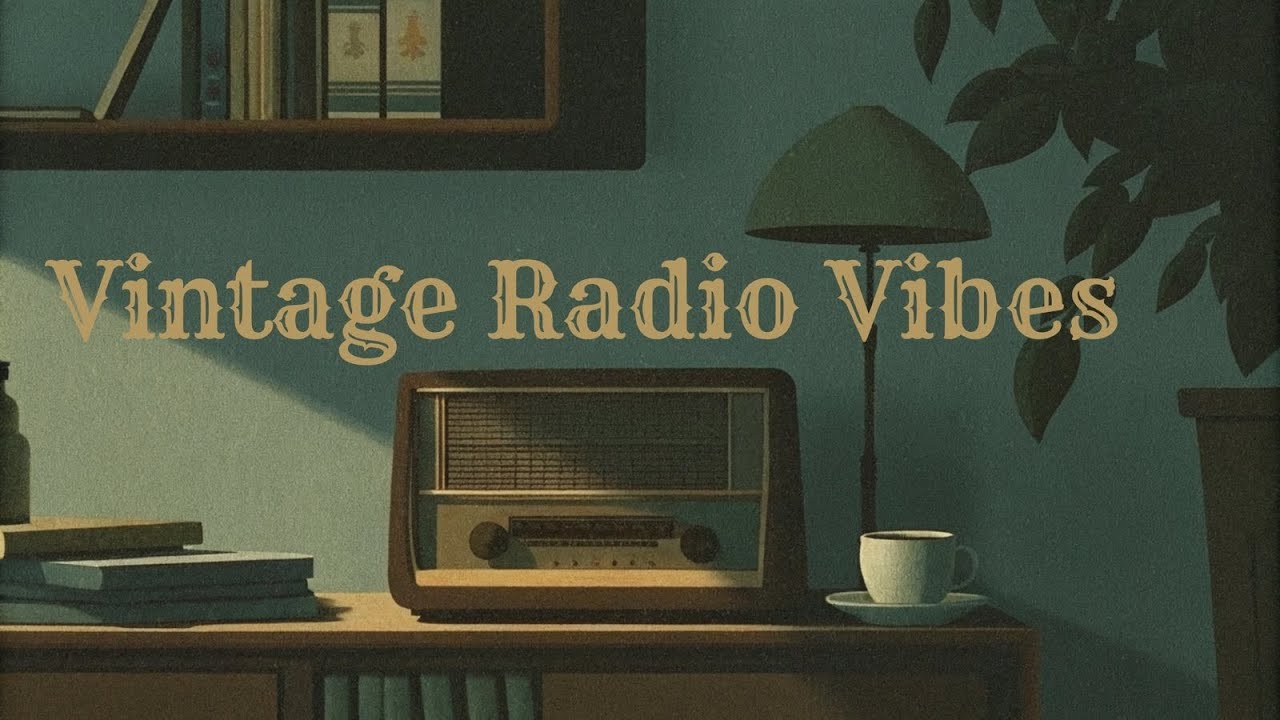 Vintage Radio Lo-Fi Mix: Cozy Retro Vibes