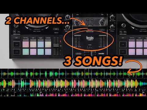Unbelievable DJ Hack: Mix 3 Songs with 2 Channels!
