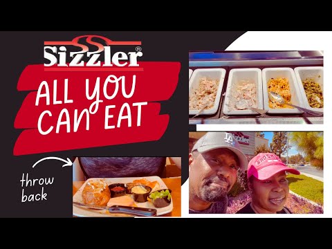 Sizzler’s ALL YOU CAN EAT Salad Bar Throwback REVIEW