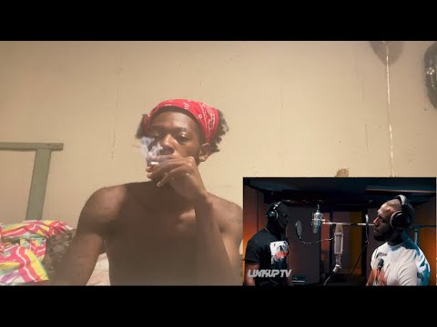 RV X Headie One - Behind Barz | American Reaction... RV CARRIED HEADIE ONE🔥 #ukdrill #rv #headieone