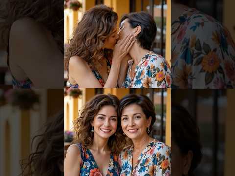 Brazilian Gorgeous Women in Love #lesbian #Igbtq #kiss #ytshorts #youtubeshorts #shorts