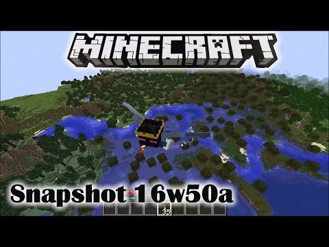 Elytra jetzt wie ein Jetpack?! || Minecraft Snapshot 16w50a [MC 1.11.1]