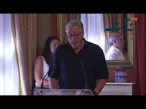 [VIDEO] La Asociación Cabalgata Reyes Magos recibe el Pañuelo de Pamplona 