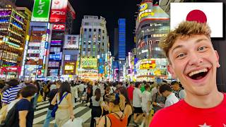 Japan's VIBRANT Nightlife Really Surprised Us! | First Impressions of Shinjuku 🇯🇵