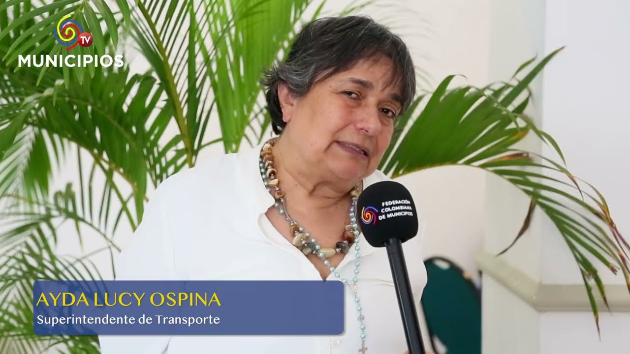 TV MUNICIPIOS: LA SUPERINTENDENTE DE TRANSPORTE PARTICIPÓ DEL #CONGRESOTRÁNSITO2022