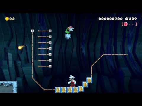 My Super Mario Maker 2 Level - Melting Ice Train