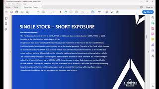 YieldMax ETFs: Options for Your Income