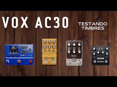 RUBY 63 - ACS1 - IRIDIUM - HX STOMP | Vox AC30 - Clean Tone