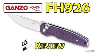 #knifereview Ganzo Firebird FH926 - Do they ALL have Button Lock Stick?