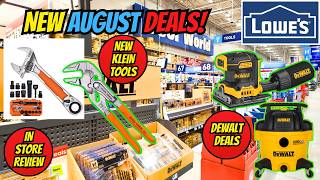 HUGE Clearance Deals + New Klein Tools  And Tool Deals at Lowe's Right Now In August!