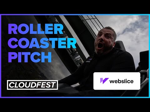 Webslice: CloudFest 2024 Rollercoaster Startup Pitch
