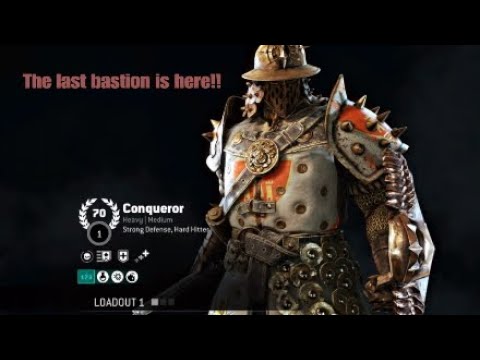Rep 70 Conqueror!! Antigank montage[For Honor]. "The hero who will defeat darkness"