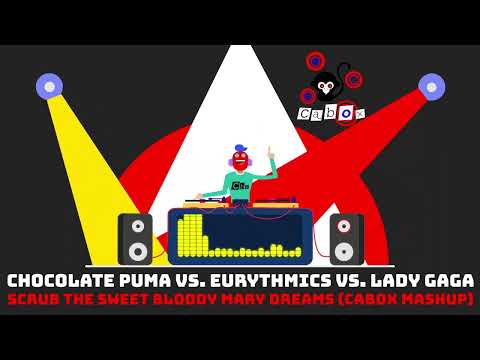 Chocolate Puma Vs.  Eurythmics Vs.  Lady Gaga - Scrub The Sweet Bloody Mary Dreams (Cabox MashUp)
