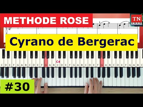 [ Methode Rose ] Cyrano de Bergerac | Piano Tutorial