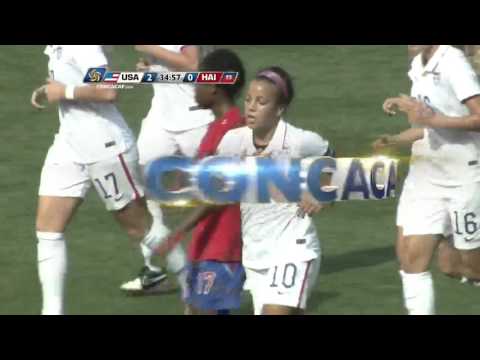 Goal USA - No.10 Mallory PUGH - USA 2-0 HAI #CU20W @ussoccer_wnt @FHFHaiti