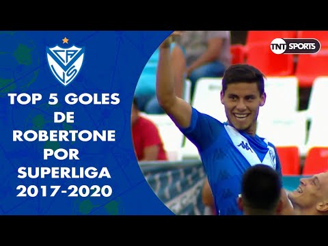 Top 5 goles de ROBERTONE en Superliga (2017 - 2020)