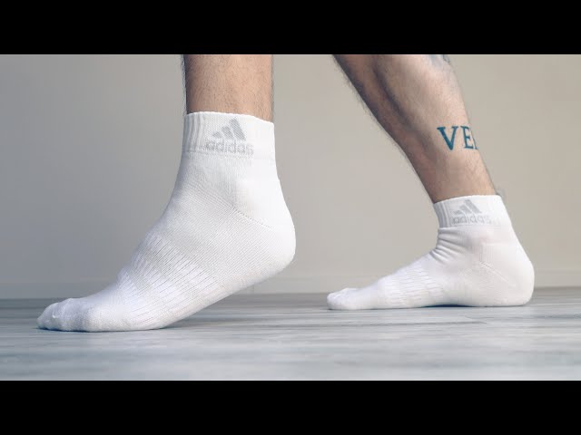 Vídeo relacionado con adidas Unisex adulto GLOW SOCK 2 PAIR PACK, white/black/grey one, 42-45