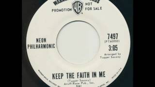 NEON PHILHARMONIC Keep the Faith in Me TUPPER SAUSSY Promo WB 7497