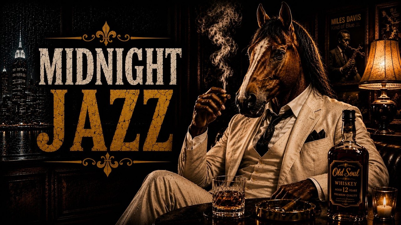 Slow Jazz for Nights That Never End | Midnight Jazz Noir 🎷🌧️