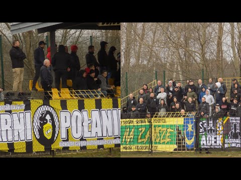 Kibice na meczu Czarni Połaniec 1-1 Siarka Tarnobrzeg