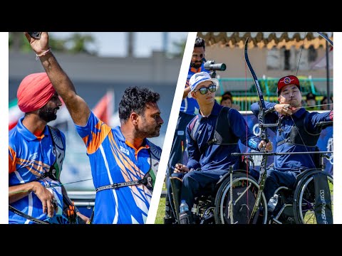 India v Korea – recurve men open doubles gold | Bangkok 2023 Asian Para Championships
