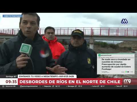 Alerta en Punitaqui Estero que atraviesa la comuna aumenta su caudal