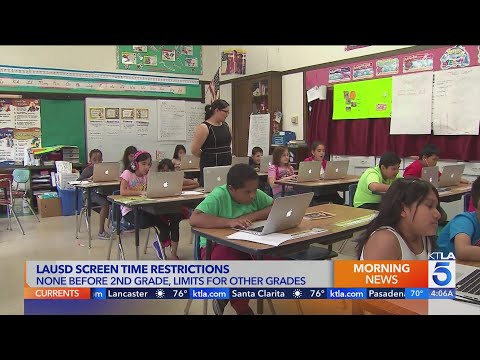 Lausd Students Return To School With New Screen Time Rules