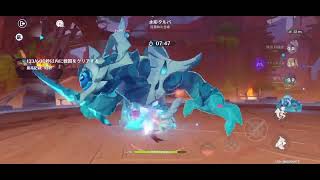【原神】 初心者が幽境の激戦で難易度ハード周回してみた。　　#原神 #無課金攻略 #完全ガチャ禁　#lunavii 