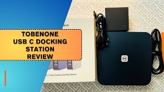 ⚡The Best MAC MINI Partner⚡ Tobenone USB C Docking Station Review