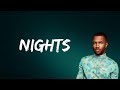 Frank Ocean Nights Lyrics