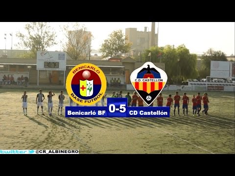 Resumen: BENICARLÓ BF 0-5 CD CASTELLÓN Cadete A (1/11/14)