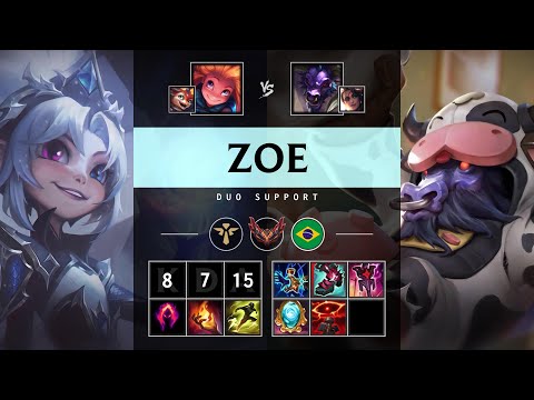 Zoe Support vs Alistar - BR Grandmaster Patch 25.19