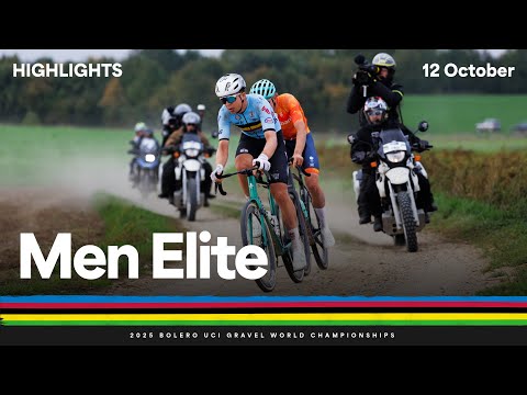 Men Elite highlights | 2025 Bolero UCI Gravel World Championships